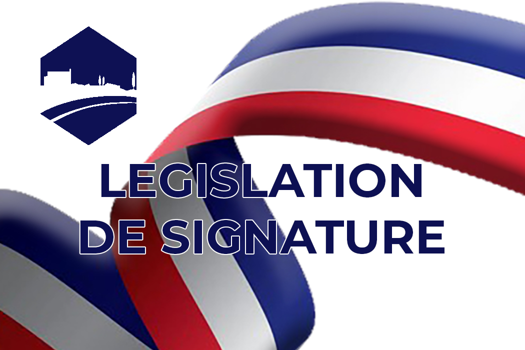 législation de signature