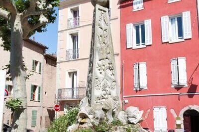 Fontaine du coq place du Géneral de Gaulle - Agrandir l'image 2 sur 6, fenêtre modale
