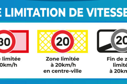 Panneaux limitations vitesses - Agrandir l'image, fenêtre modale