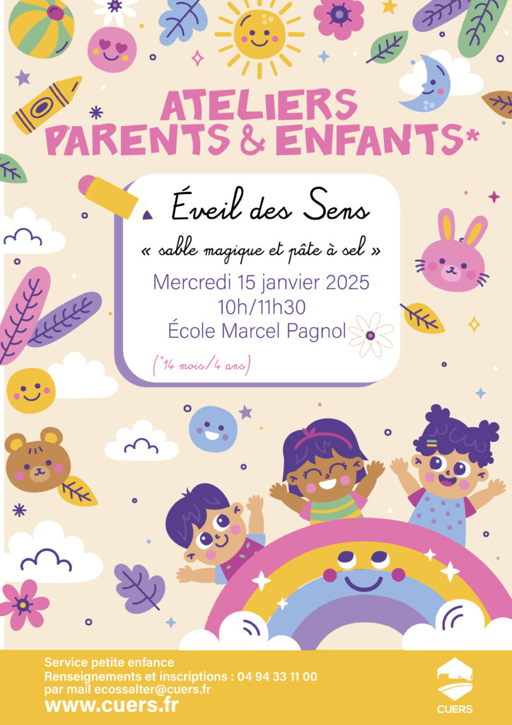 Atelier parent enfant éveil des sens - Agrandir l'image, fenêtre modale