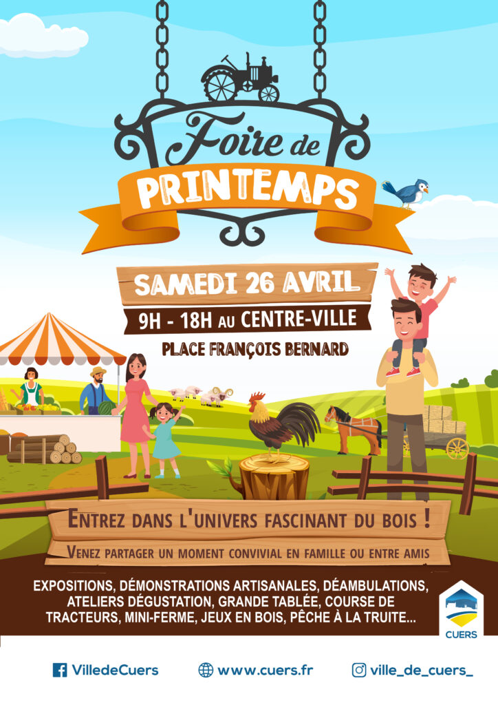 La Foire de Printemeps du La Foire de Printemps du samedi 26 avril 2025 - Agrandir l'image, fenêtre modale